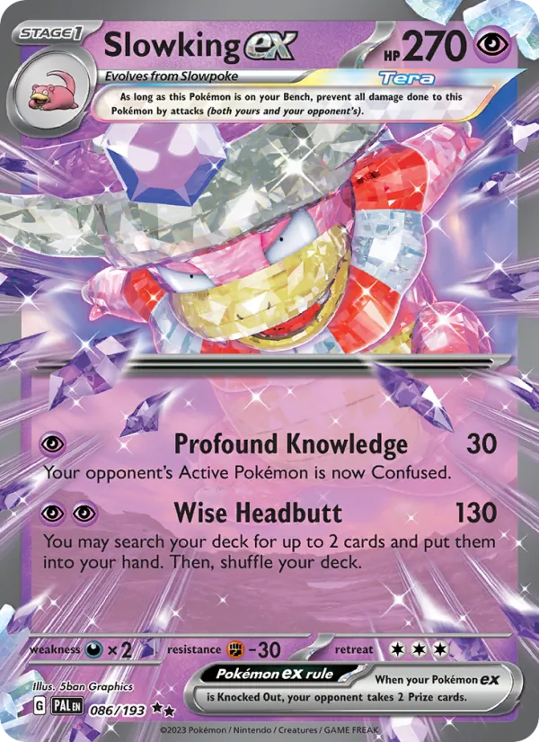 Slowking EX, Paldea Evolved 086/193