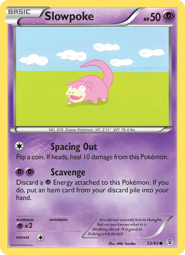 Slowpoke, Generations 032/083