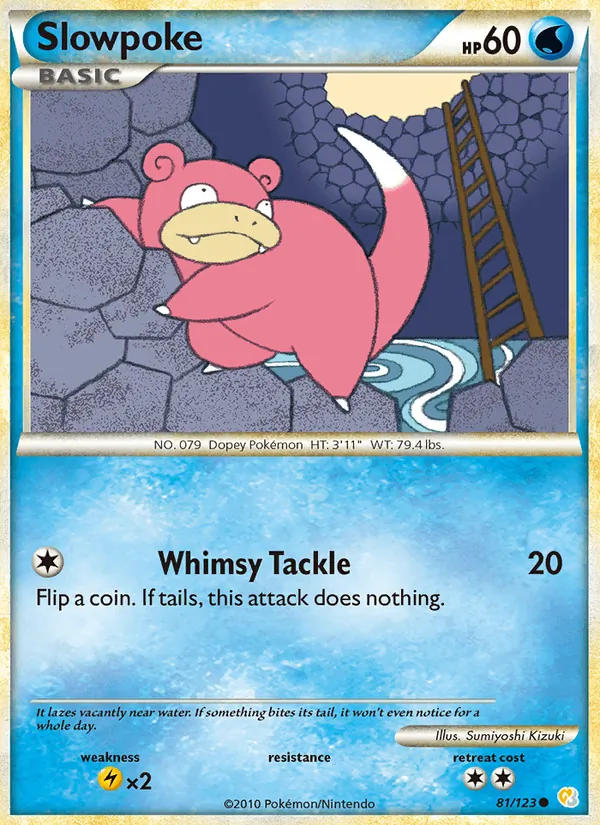 Slowpoke, HeartGold & SoulSilver 081/123