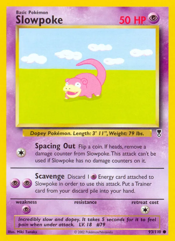 Slowpoke, Legendary Collection 093/110