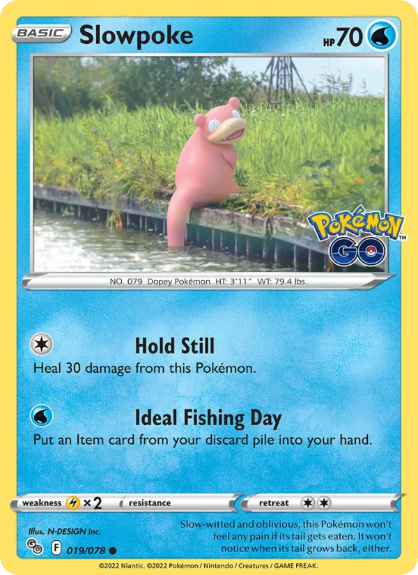 Slowpoke, Pokémon GO 019/078