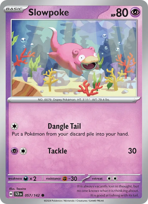 Slowpoke, Stellar Crown 057/142