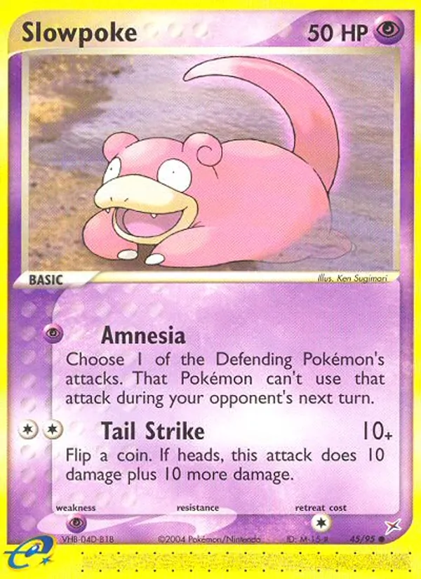Slowpoke, Team Magma vs Team Aqua 045/095