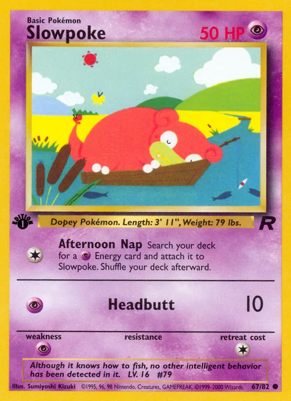 Slowpoke, Team Rocket 067/082