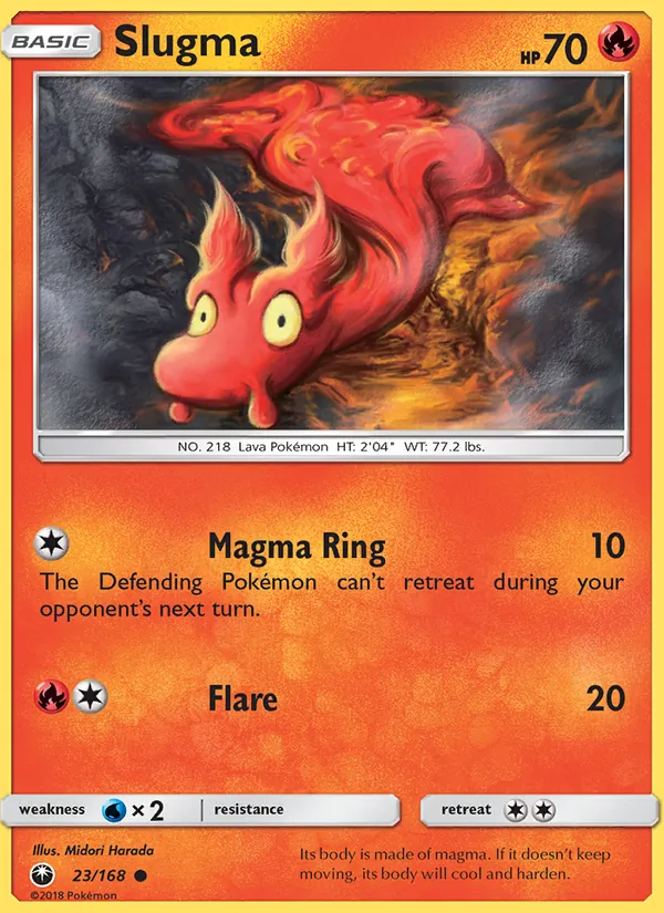 Slugma, Celestial Storm 023/168