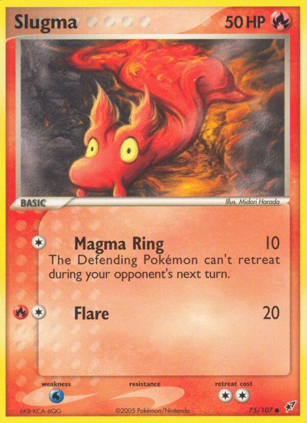 Slugma, Deoxys 075/107