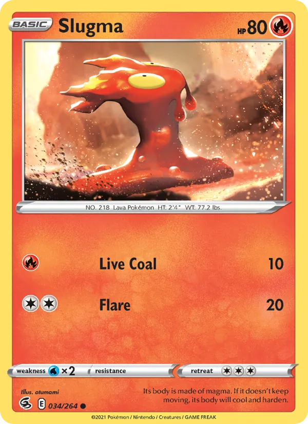 Slugma, Fusion Strike 034/264