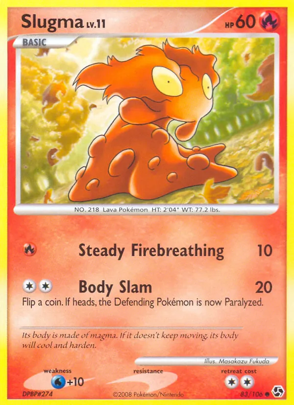 Slugma, Great Encounters 083/106