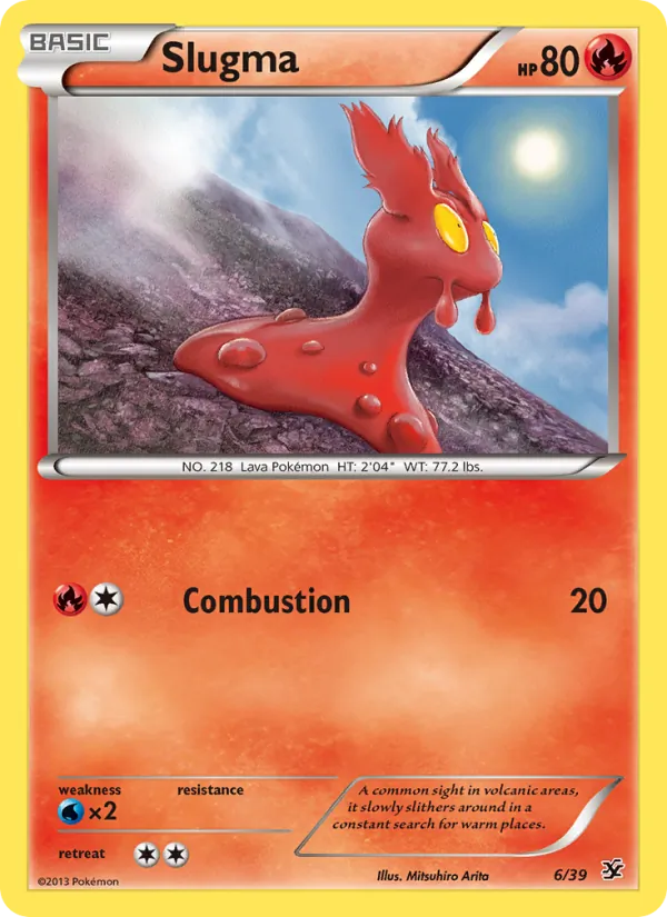 Slugma, Kalos Starter Set 006/039
