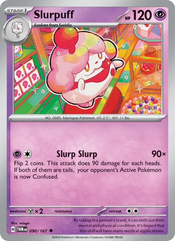 Slurpuff, Twilight Masquerade 090/167
