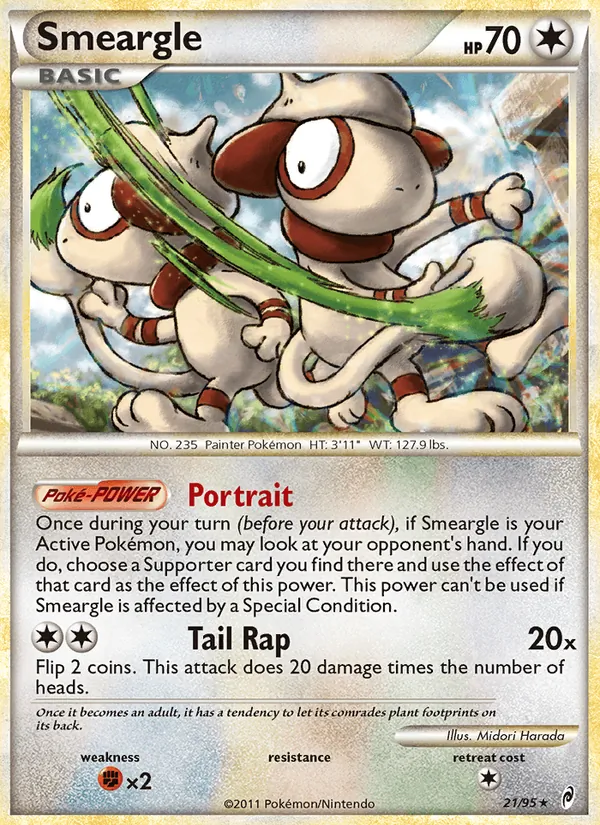 Smeargle, Call of Legends 021/095