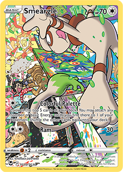 Smeargle, Silver Tempest Trainer Gallery TG10/30