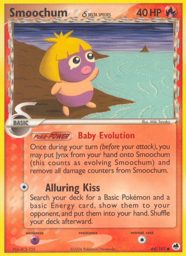 Smoochum δ, Dragon Frontiers 064/101
