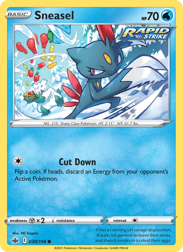 Sneasel, Chilling Reign 030/198