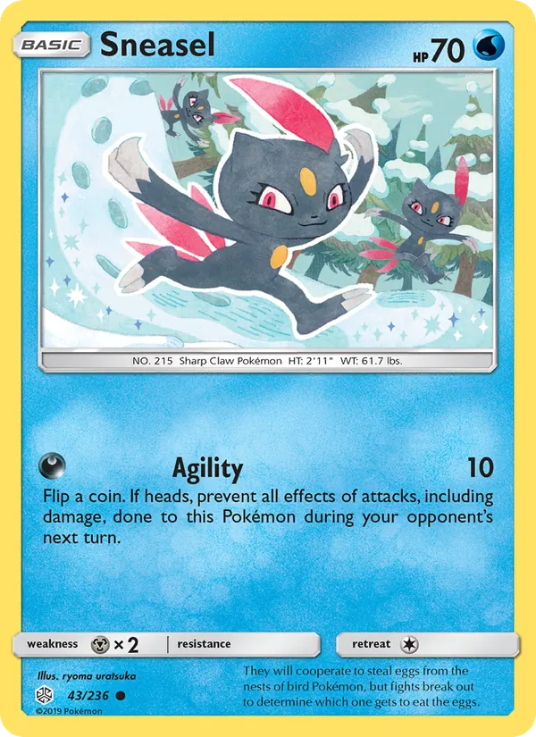 Sneasel, Cosmic Eclipse 043/236
