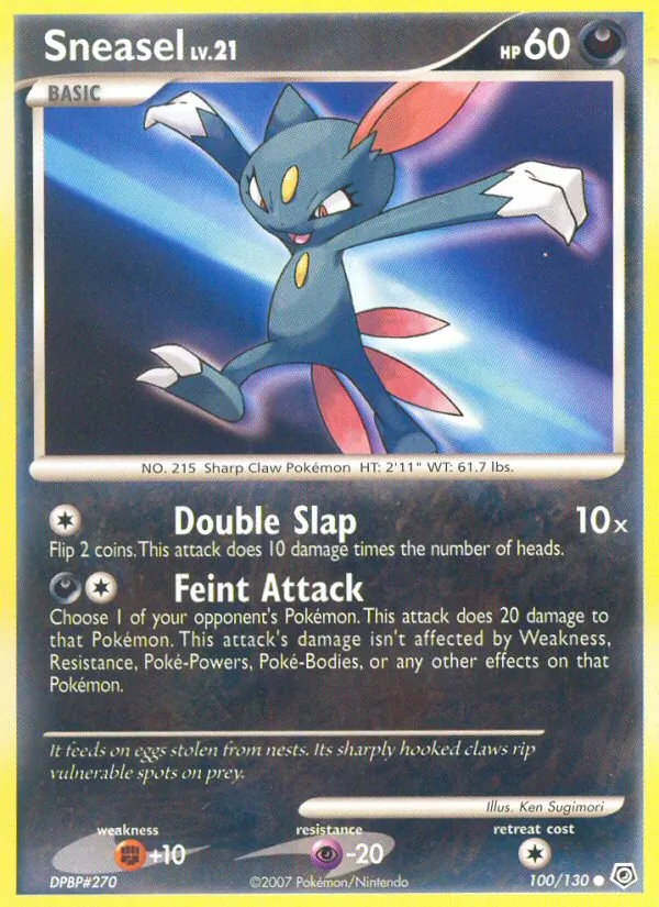 Sneasel, Diamond & Pearl 100/130