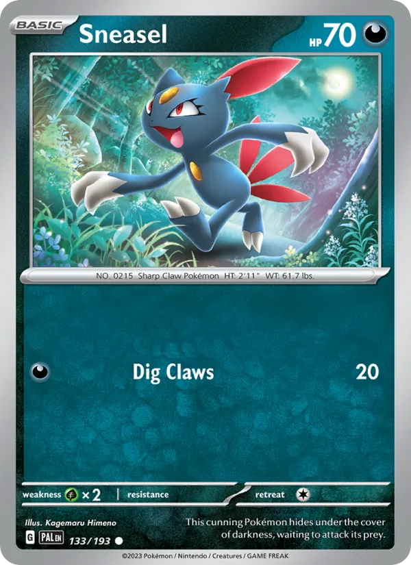 Sneasel, Paldea Evolved 133/193
