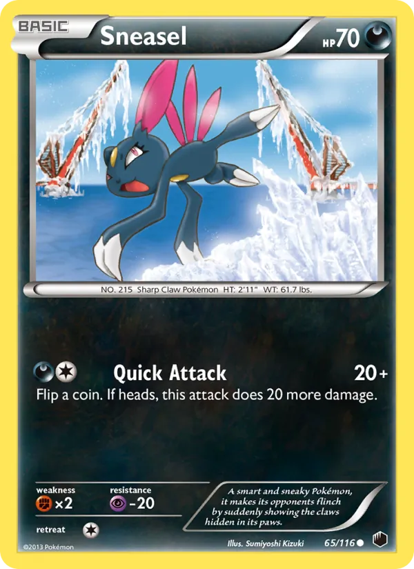 Sneasel, Plasma Freeze 065/116