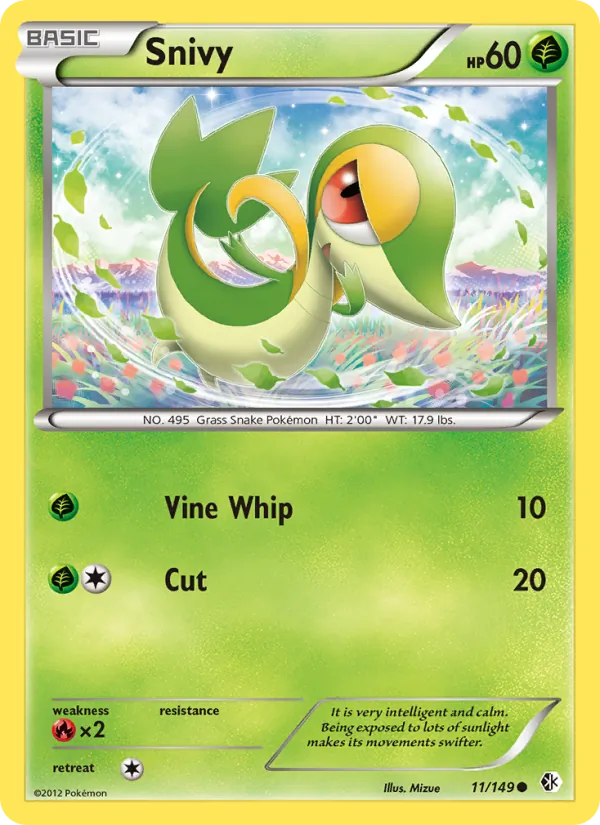 Snivy, Boundaries Crossed 011/149