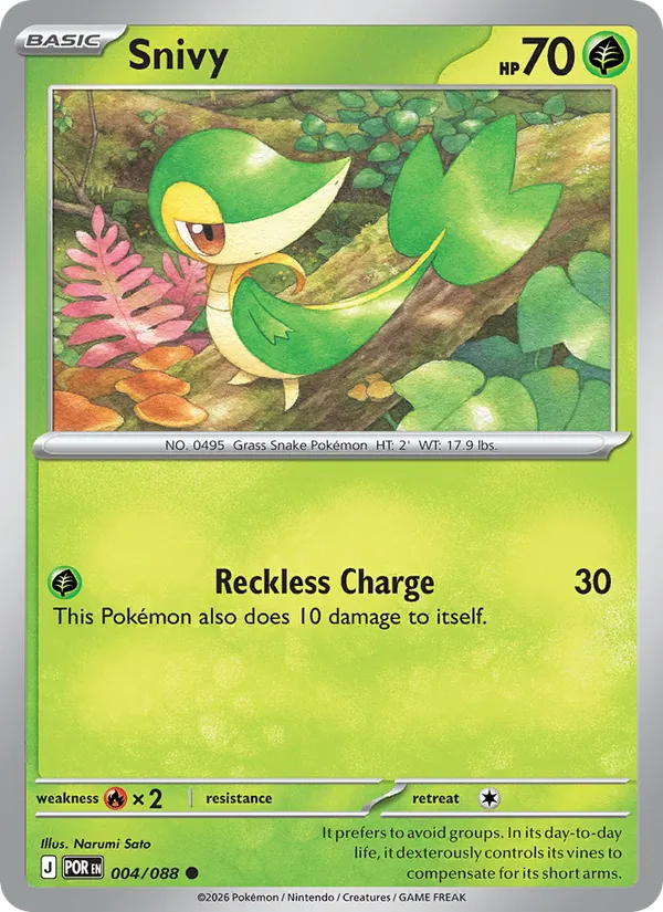 Snivy, Perfect Order 004/088