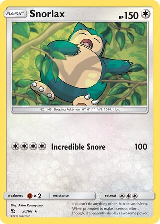 Snorlax, Battle Academy 2020 (Mewtwo) 050/068