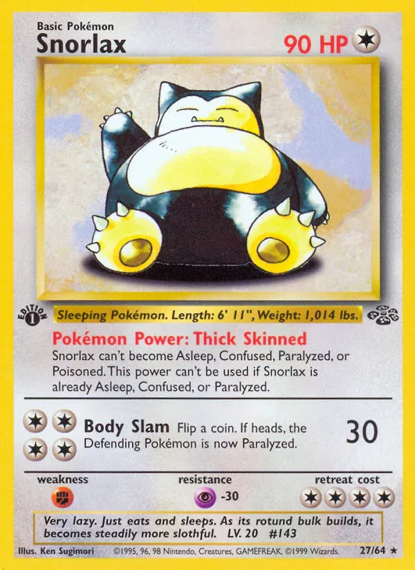 Snorlax, Jungle 027/064