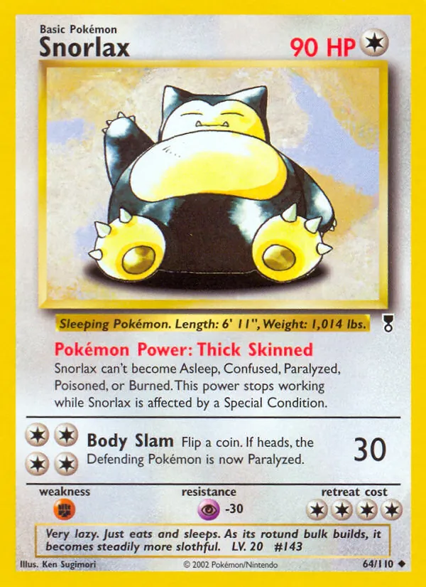 Snorlax, Legendary Collection 064/110