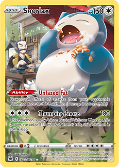 Snorlax, Lost Origin Trainer Gallery TG10/30