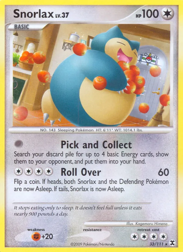 Snorlax, Rising Rivals 033/111