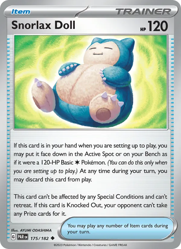 Snorlax Doll, Paradox Rift 175/182