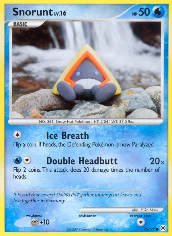 Snorunt, Arceus 075/099