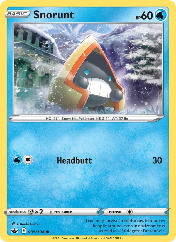 Snorunt, Chilling Reign 035/198