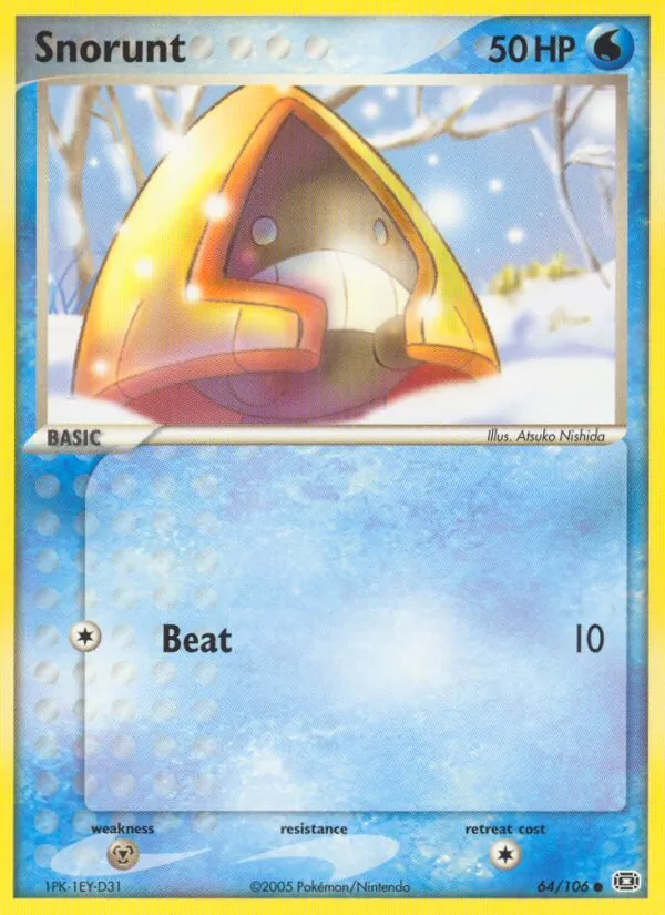 Snorunt, Emerald 064/106
