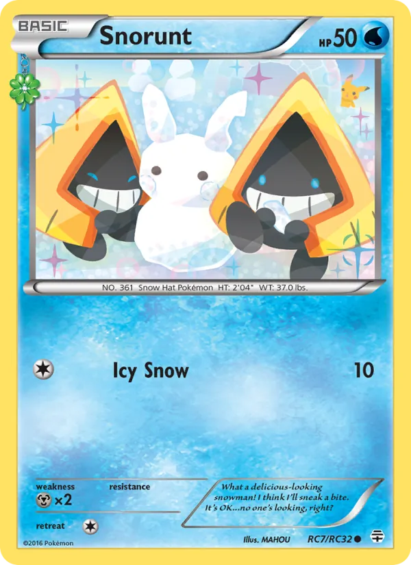 Snorunt, Generations RC7/83