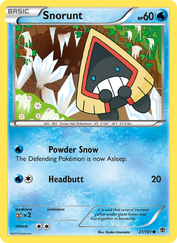 Snorunt, Plasma Blast 021/101