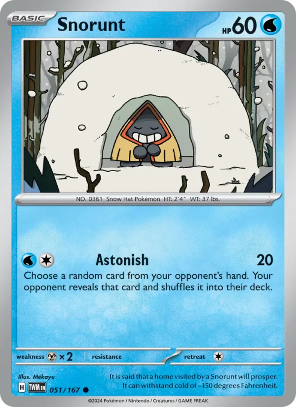 Snorunt, Twilight Masquerade 051/167