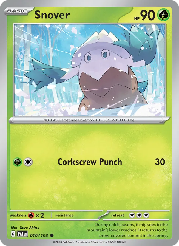 Snover, Paldea Evolved 010/193