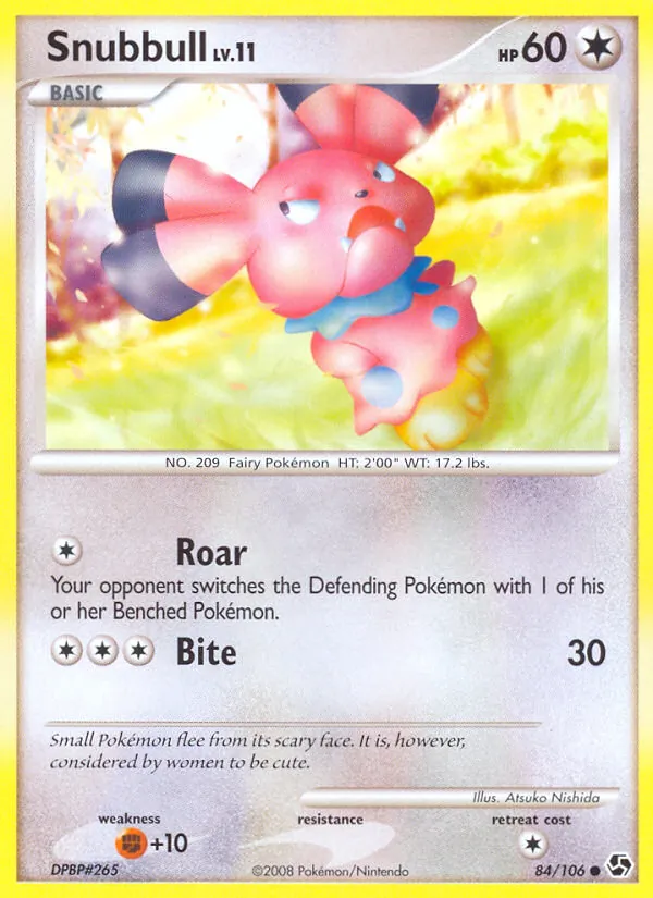 Snubbull, Great Encounters 084/106