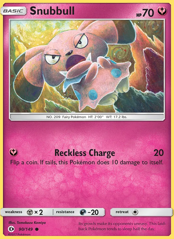 Snubbull, Sun & Moon 090/149