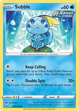 Sobble, WC Deck 2022 (Ice Rider Palkia) 041/198
