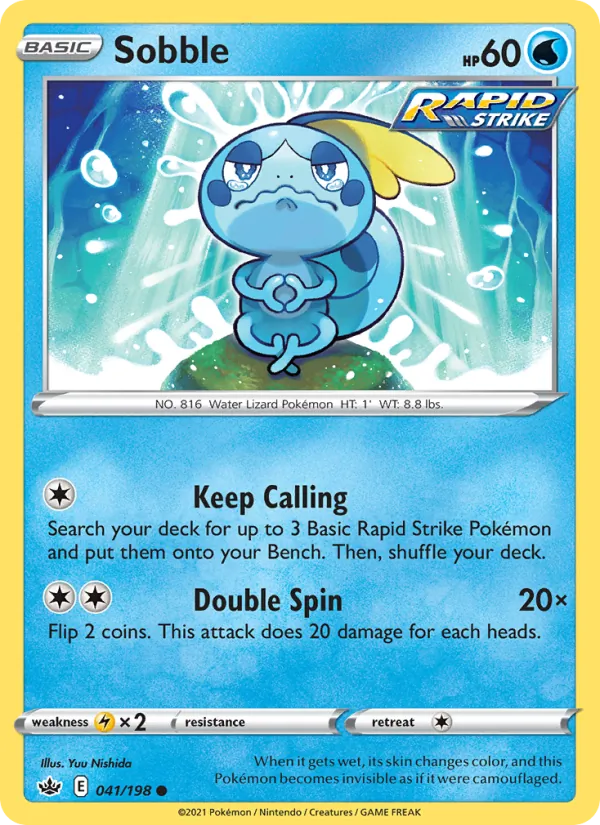 Sobble, Chilling Reign 041/198