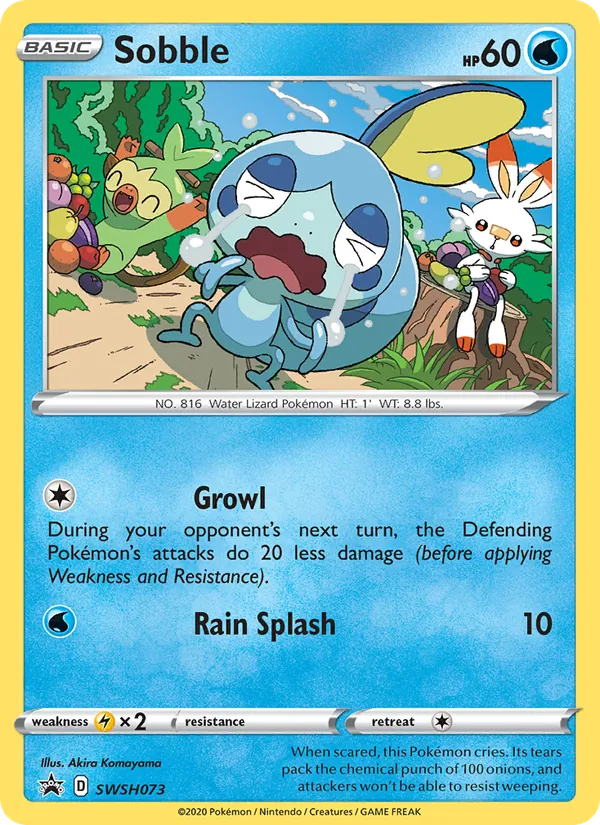 Sobble, SWSH Black Star Promos SWSH073/307