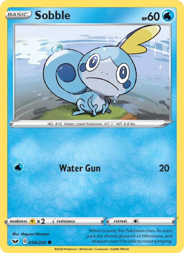 Sobble, Sword & Shield 054/202