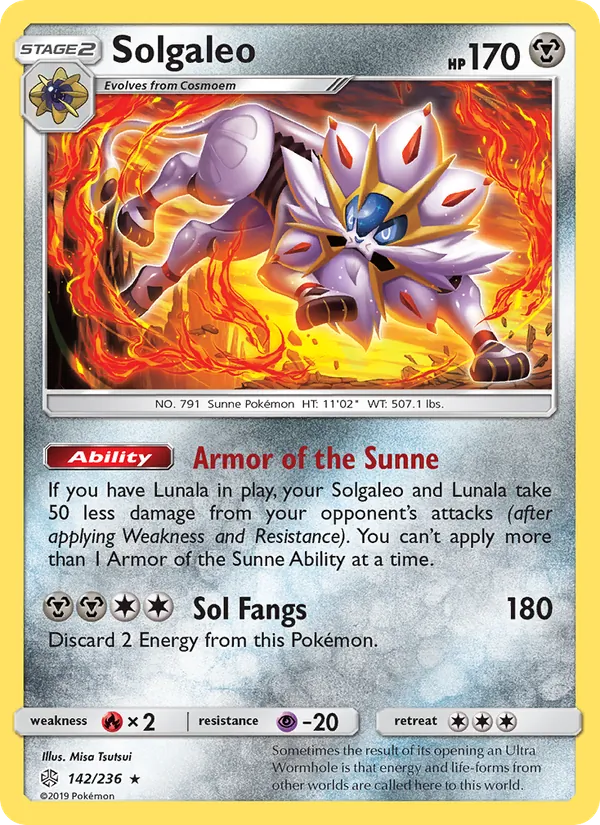 Solgaleo, Cosmic Eclipse 142/236