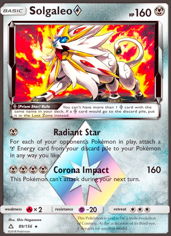 Solgaleo ◇, Ultra Prism 089/156