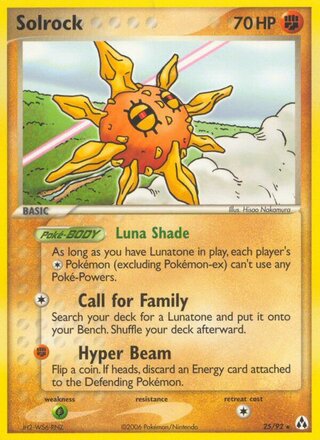 Solrock, WC Deck 2006 (Suns & Moons) 025/092