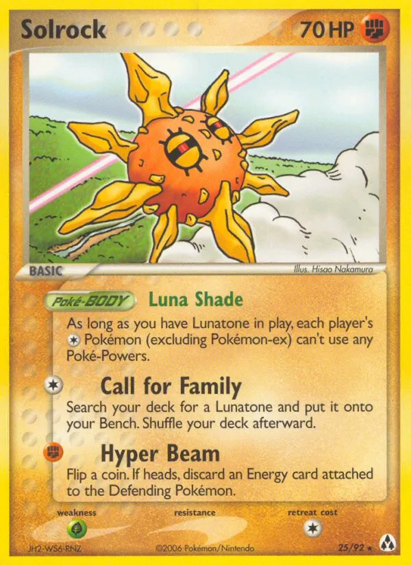 Solrock, Legend Maker 025/092