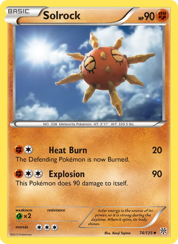 Solrock, Plasma Storm 074/135