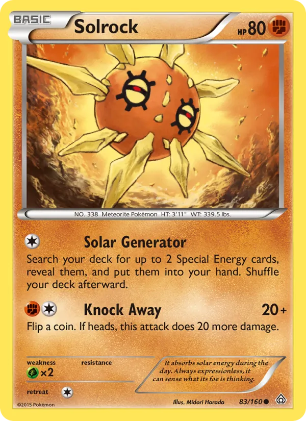 Solrock, Primal Clash 083/160