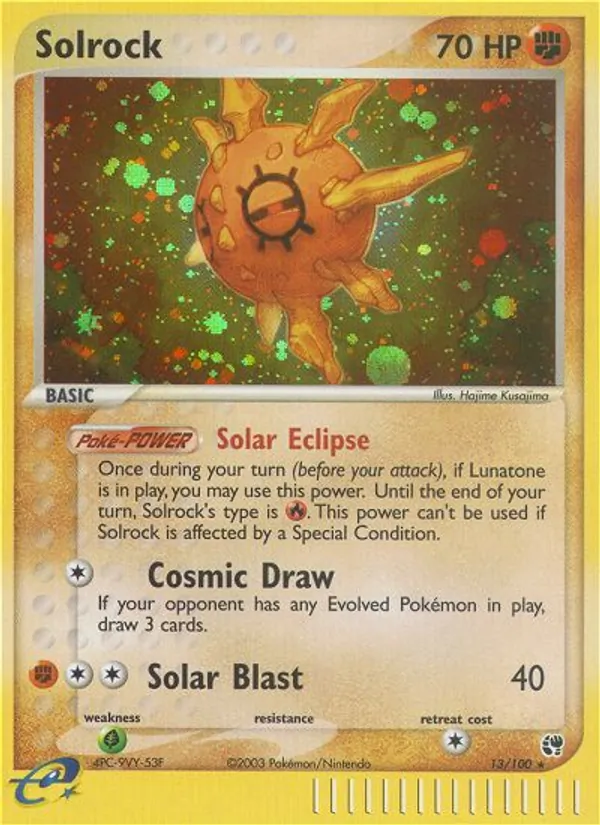 Solrock, Sandstorm 013/100
